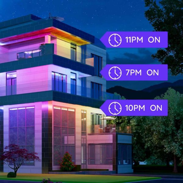 ����� ������������ ����� Govee H6172 Phantasy Outdoor LED RGBIC Strip Lights 10� ����� H61723D1 - �������� 17