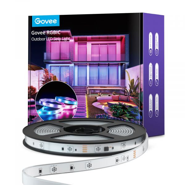 ����� ������������ ����� Govee H6172 Phantasy Outdoor LED RGBIC Strip Lights 10� ����� H61723D1 - �������� 2