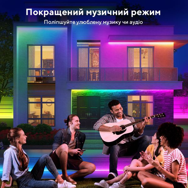 ����� ������������ ����� Govee H6172 Phantasy Outdoor LED RGBIC Strip Lights 10� ����� H61723D1 - �������� 6