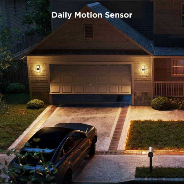 ���������� Govee H7078 Smart Outdoor Wall light, RGBICWW, IP65, WI-FI/Bluetooth, ���� H7078CD1 - �������� 5