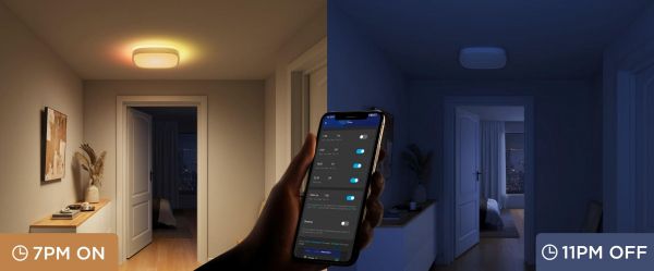 ���������� ���������� Govee H60A4 30cm Smart Square Ceiling Light, RGBWW + RGBIC, WI-FI/Bluetooth, ���� H80A4C01 - �������� 11