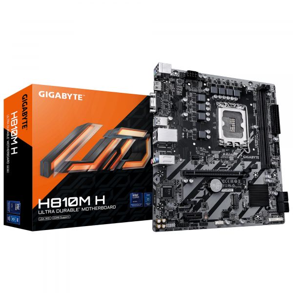 ����������� ����� GIGABYTE H810M K s1851 H810 2xDDR5 M.2 HDMI DP mATX H810M_K - �������� 4