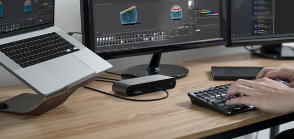 ���� ������ THUNDERBOLT 4, 40Gbps, 100W, 2m Black Belkin (INZ002BT2MBK) - �������� 3