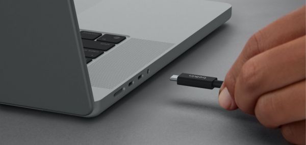 ���� ������ THUNDERBOLT 4, 40Gbps, 100W, 2m Black Belkin (INZ002BT2MBK) - �������� 2