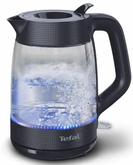 ������������� Tefal Morning Glass Kettle, 1.7�, ������, � ����������, ������ KO2G08E0 - �������� 1