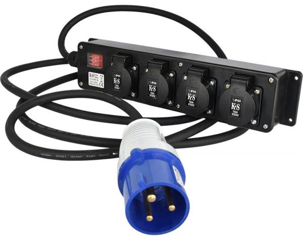 Knner & Shnen ����������-������� ��������� KS EX3M-4S, 5000��, 4�16�/250�, 3�2.5��, IP44, 1.45��, 3�, ������ KSEX3M-4S - �������� 1