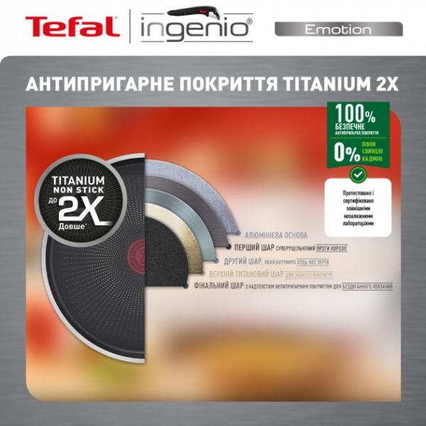 ����� ������ Tefal Ingenio Emotion, 10 ���������, ����.����� L897SA74 - �������� 14