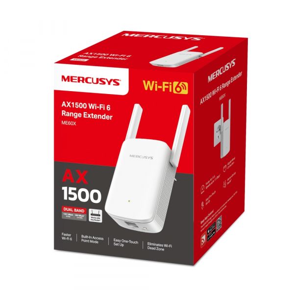 ���������� �������� WiFi MERCUSYS ME60X AX1500, 1�GE LAN ME60X - �������� 9