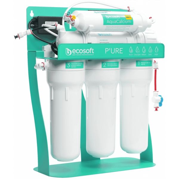 ������ ��������� ������ Ecosoft P'URE AquaCalcium Mint � ������� �� �������, �������� 75gpd DuPont, �������� AquaCalcium ��������� ����������, ������ 1:1 MO675PSMACECO - �������� 2