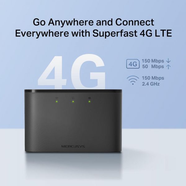 ��������� ������������� MERCUSYS MT110 N150, 4G/LTE, 2200��*� MT110 - �������� 4