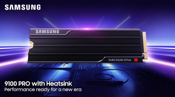 SSD ���������� Samsung 9100PRO+ �������� 4TB M.2 PCIe 5.0 (MZ-VAP4T0CW) - �������� 9