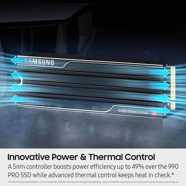 SSD ���������� Samsung 9100PRO+ �������� 4TB M.2 PCIe 5.0 (MZ-VAP4T0CW) - �������� 7