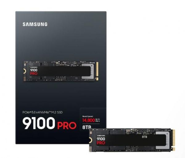 SSD ���������� Samsung 9100 PRO 8TB M.2 8TB PCIe 5.0 (MZ-VAP8T0BW) - �������� 1