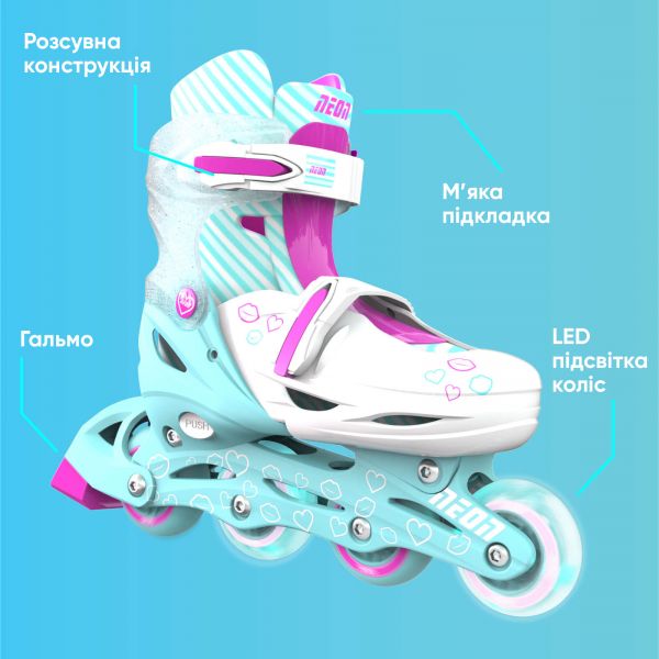 NEON ������ Inline Skates ��������� (����� 34-38) NT08T4 - �������� 4