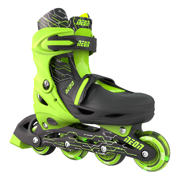   Neon Combo Skates  ( 34-37) NT10G4 -  3