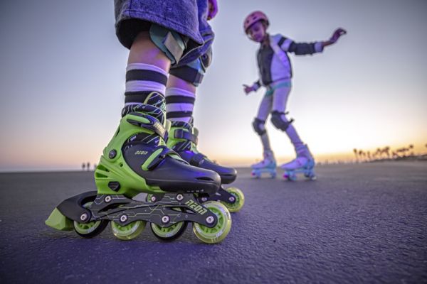   Neon Combo Skates  ( 34-37) NT10G4 -  12