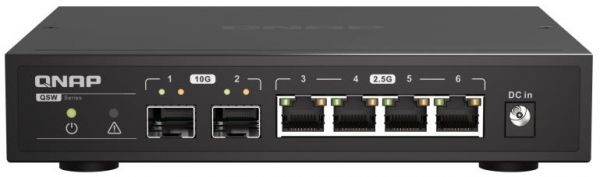   QNAP QSW-2104-2S 2*10GbE SFP+ 4*2.5GbE (RJ45) QSW-2104-2S -  1