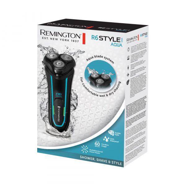 ������ �������� Remington R6000 Style Series Aqua, 60 ���, ��������� ������, 100% ����������������� R6000 - �������� 10