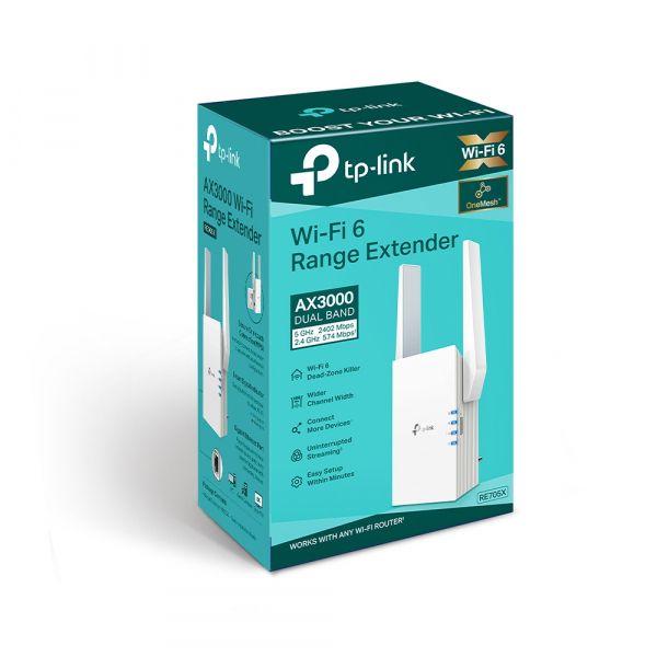 ���������� �������� WiFi TP-LINK RE705X AX3000, 1�GE, MESH RE705X - �������� 7