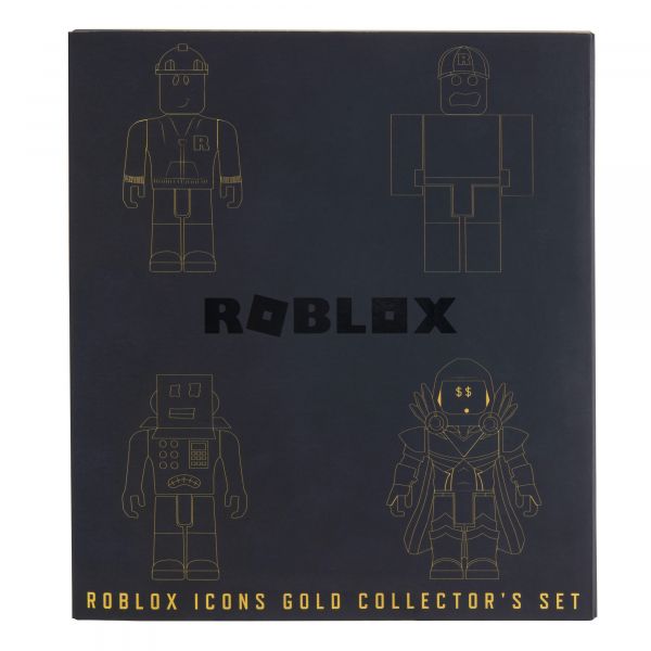 Roblox   Jazwares Four Figure Pack Roblox Icons - 15th Anniversary Gold Collectors Set ROB0527 -  8