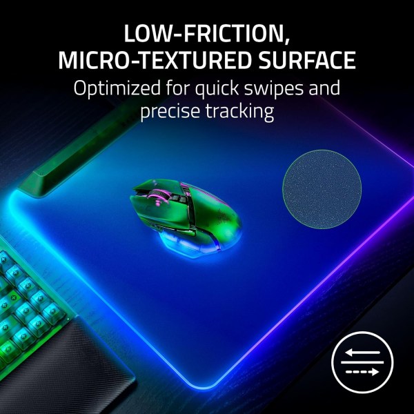 ������ ��� ���� ������� ����������� Razer  Firefly V2 Pro, � (360�278�4.6��), RGB, Phantom Green Ed. RZ02-04920300-R3M1 - �������� 8