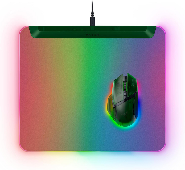 ������ ��� ���� ������� ����������� Razer  Firefly V2 Pro, � (360�278�4.6��), RGB, Phantom Green Ed. RZ02-04920300-R3M1 - �������� 2