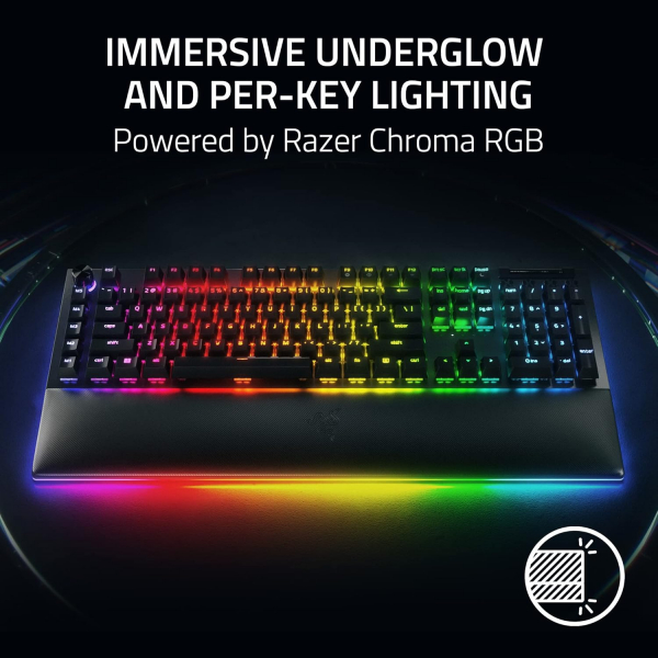 ��������� ��������� Razer BlackWidow V4 Pro 104key, Yellow Switch, USB-A, EN, RGB, ������ RZ03-04681800-R3M1 - �������� 4