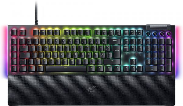 ���������� ������������ Razer BlackWidow V4, 114key, Yellow Switch, USB-A, EN/RU, RGB, ������ RZ03-04692500-R3R1 - �������� 1