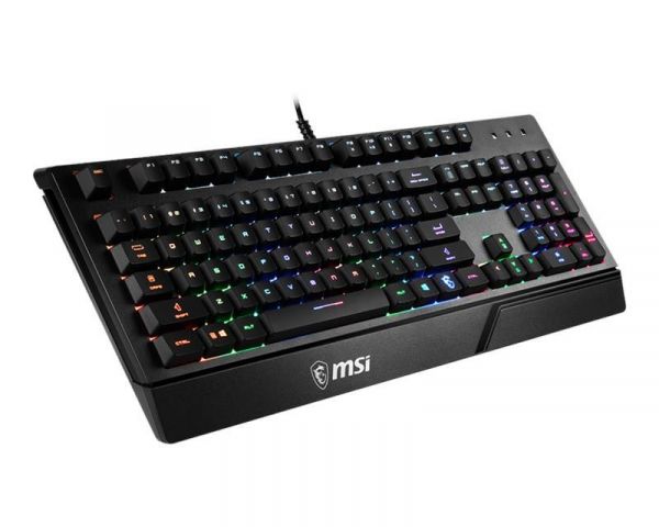 MSI ��������� ��������� Vigor GK20 UA 104key, USB-A, EN/UKR/RU, ColorLED, ������ S11-04UA208-CL - �������� 1