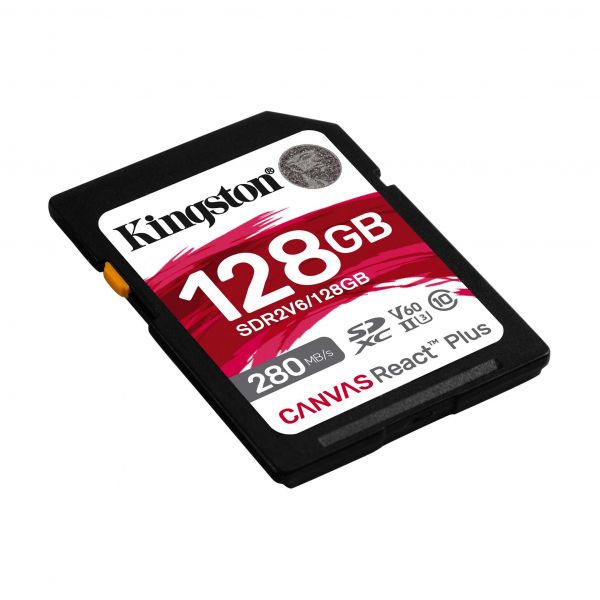 ����� ������ Kingston SD  128GB C10 UHS-II U3 R280/W100MB/s SDR2V6/128GB - �������� 2