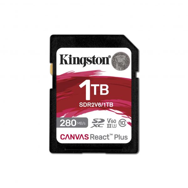 ����� ���'�� Kingston ����� ���'�� SD 1TB C10 UHS-II U3 R280/W150MB/s SDR2V6/1TB - �������� 1