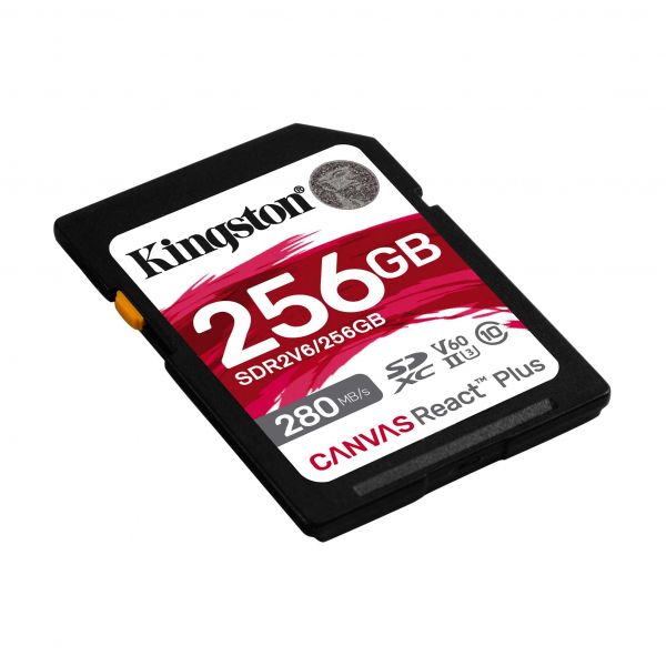 ����� ������ Kingston SD  256GB C10 UHS-II U3 R280/W150MB/s SDR2V6/256GB - �������� 2