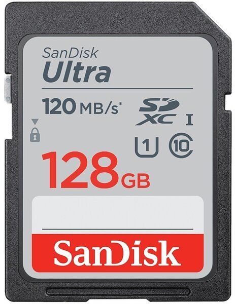 ����� ������ SanDisk SD  128GB C10 UHS-I R140MB/s Ultra SDSDUNB-128G-GN6IN - �������� 1