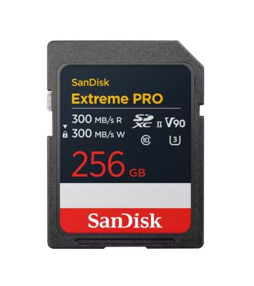 ����� ���'�� ����� ������ SanDisk SD  256GB C10 UHS-II U3 R300/W300MB/s Extreme Pro V90 SDSDXDM-256G-GN4IN - �������� 1