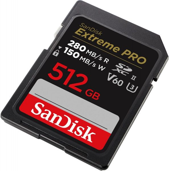 ����� ������ SanDisk SD  512GB C10 UHS-II U3 R280/W150MB/s Extreme Pro V60 SDSDXEP-512G-GN4IN - �������� 5