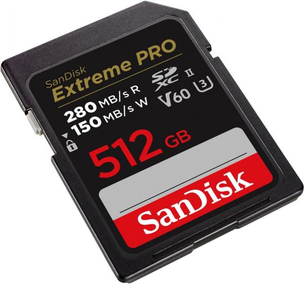 ����� ������ SanDisk SD  512GB C10 UHS-II U3 R280/W150MB/s Extreme Pro V60 SDSDXEP-512G-GN4IN - �������� 4