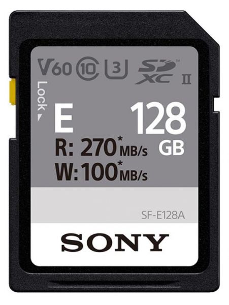 ����� ������ Sony SDXC  128GB C10 UHS-II U3 V60 R270/W100MB/s Entry SFE128A.ET4 - �������� 1