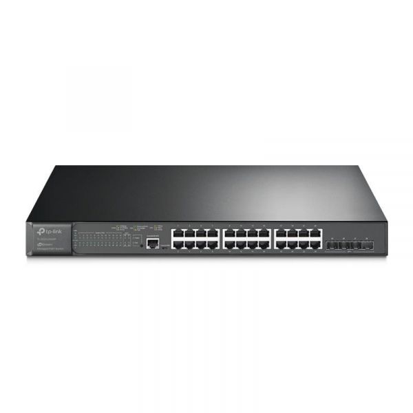 ���������� TP-LINK SG3428XMP 24xGE (24xPoE), 4xSFP+, 384��, ��������� L2 SG3428XMP - �������� 1