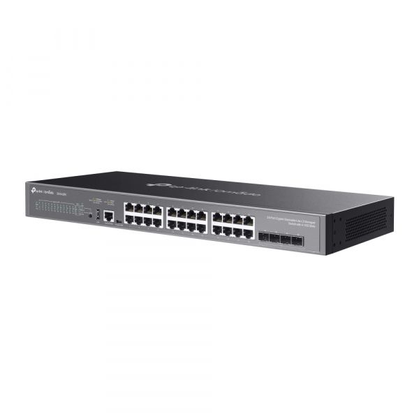 ���������� TP-LINK SG5428X 24xGE, 4xSFP+, ����������� L3 SG5428X - �������� 3