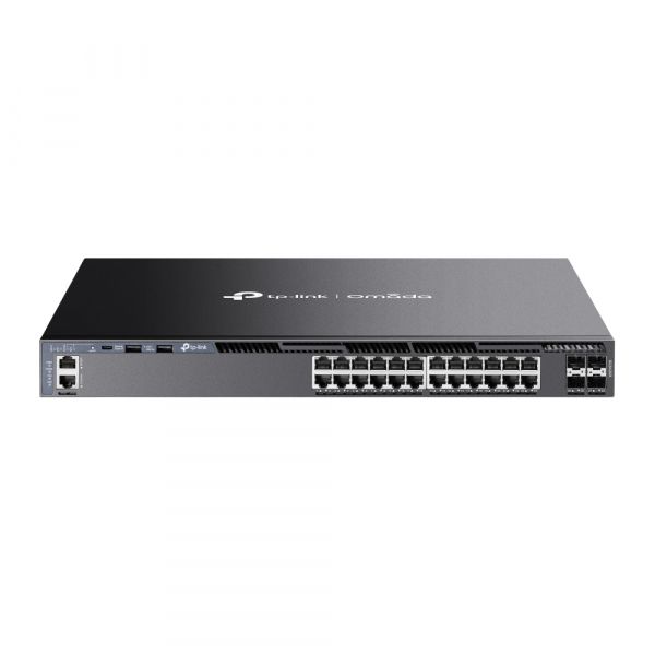 ���������� TP-LINK SG6428X 24xGE, 4xSFP+, ����������� L3 SG6428X - �������� 1