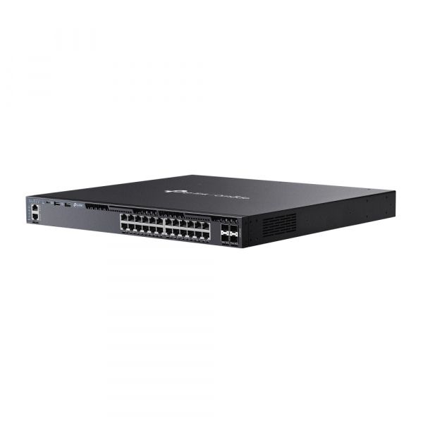 ���������� TP-LINK SG6428XHP 24xGE (24xPoE), 4xSFP+, 720��, ����������� L3 SG6428XHP - �������� 3