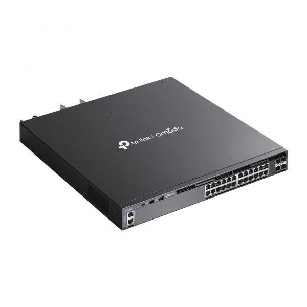 ���������� TP-LINK SG6428XHP 24xGE (24xPoE), 4xSFP+, 720��, ����������� L3 SG6428XHP - �������� 4