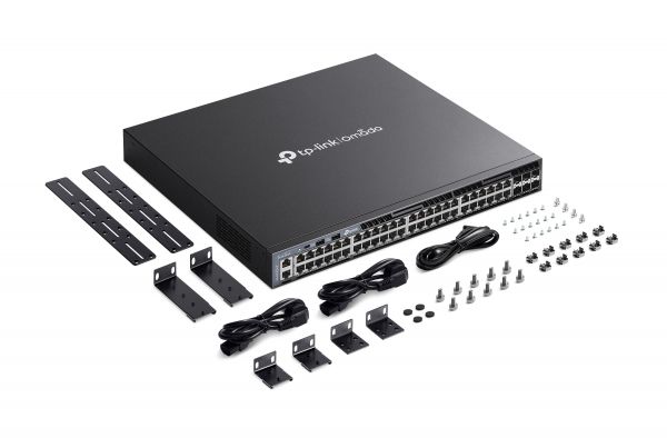 ���������� TP-LINK SG6654X 48xGE, 6xSFP+, ����������� L3 SG6654X - �������� 2