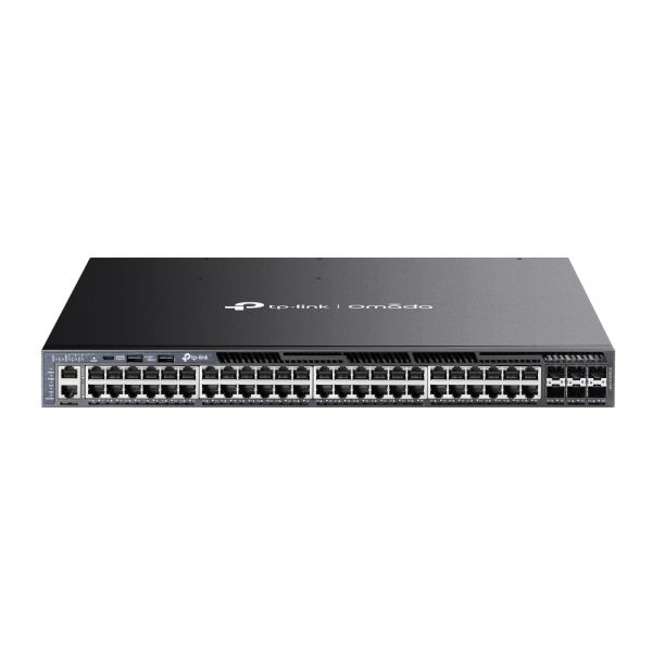 ���������� TP-LINK SG6654XHP 48xGE (48xPoE), 6xSFP+, 1440��, ����������� L3 SG6654XHP - �������� 1