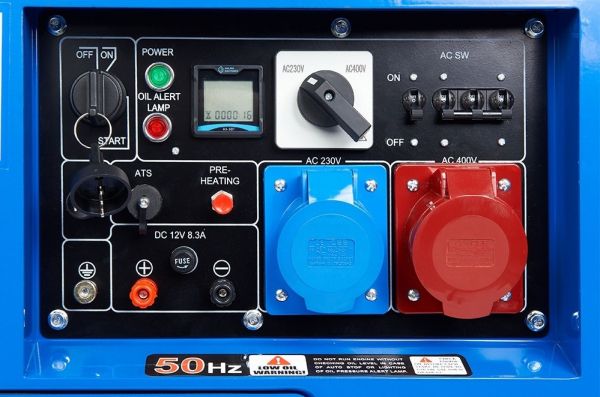 ��������� ��������� EnerSol, 230�/380� (1/3 ����), 6/6.5���, ������������ AVR, �����, 156��. SKDS-7EBAU - �������� 5
