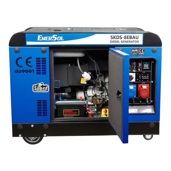 ��������� ��������� EnerSol, 230�/380� (1/3 ����), 7.5/8���, ������������ AVR, �����, 221��. SKDS-8EBAU - �������� 5