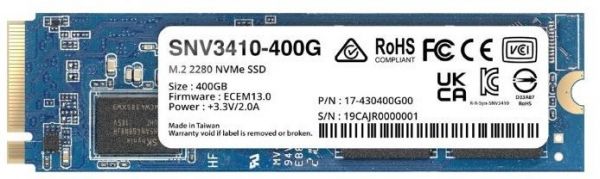 SSD  Synology 400GB M.2 PCIe (SNV3410-400G) -  1