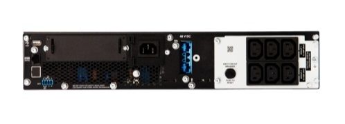  APC Smart-UPS Online 1000VA/1000W, RM 2U, LCD, USB, RS232, Network Card, 6x13 SRT1000RMXLI-NC -  5