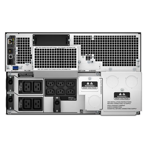  APC Smart-UPS Online 10000VA/10000W, RM 6U, LCD, USB, RS232, 6x13, 4xC19 SRT10KRMXLI -  5