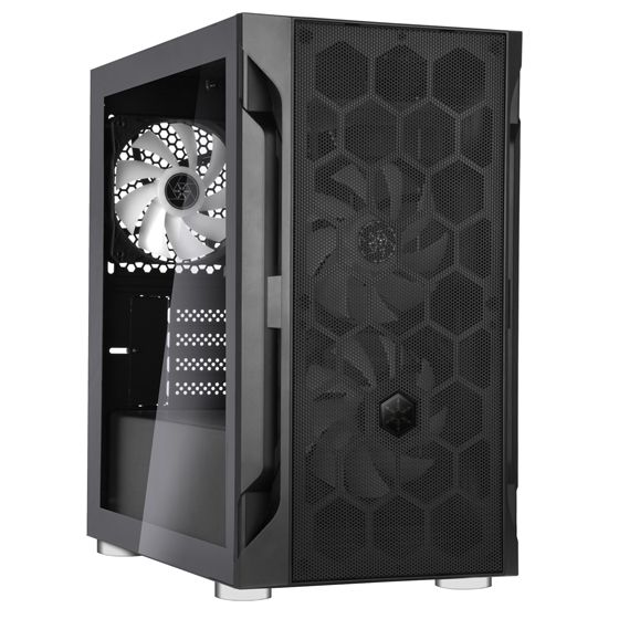 ������ SilverStone FARA FAH1MB-PRO, ��� ��, 1xUSB3.0, 2xUSB2.0, 3x120mm ARGB fan, TG Side Panel, mATX, Black SST-FAH1MB-PRO - �������� 8